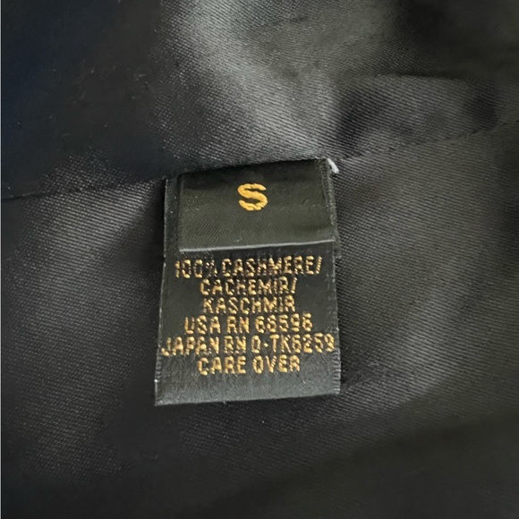 Vintage Donna Karan Essentials 100% Cashmere Oversized Coat Jacket SMALL EUC - Picture 8 of 11